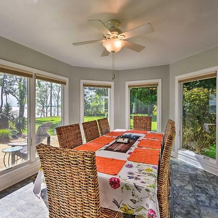 Bayfront Blounts Creek Home Private Beach And Dock! Whichard Beach Exteriör bild
