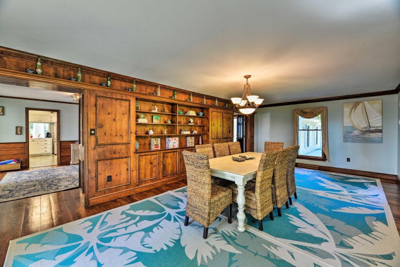 Bayfront Blounts Creek Home Private Beach And Dock! Whichard Beach Exteriör bild