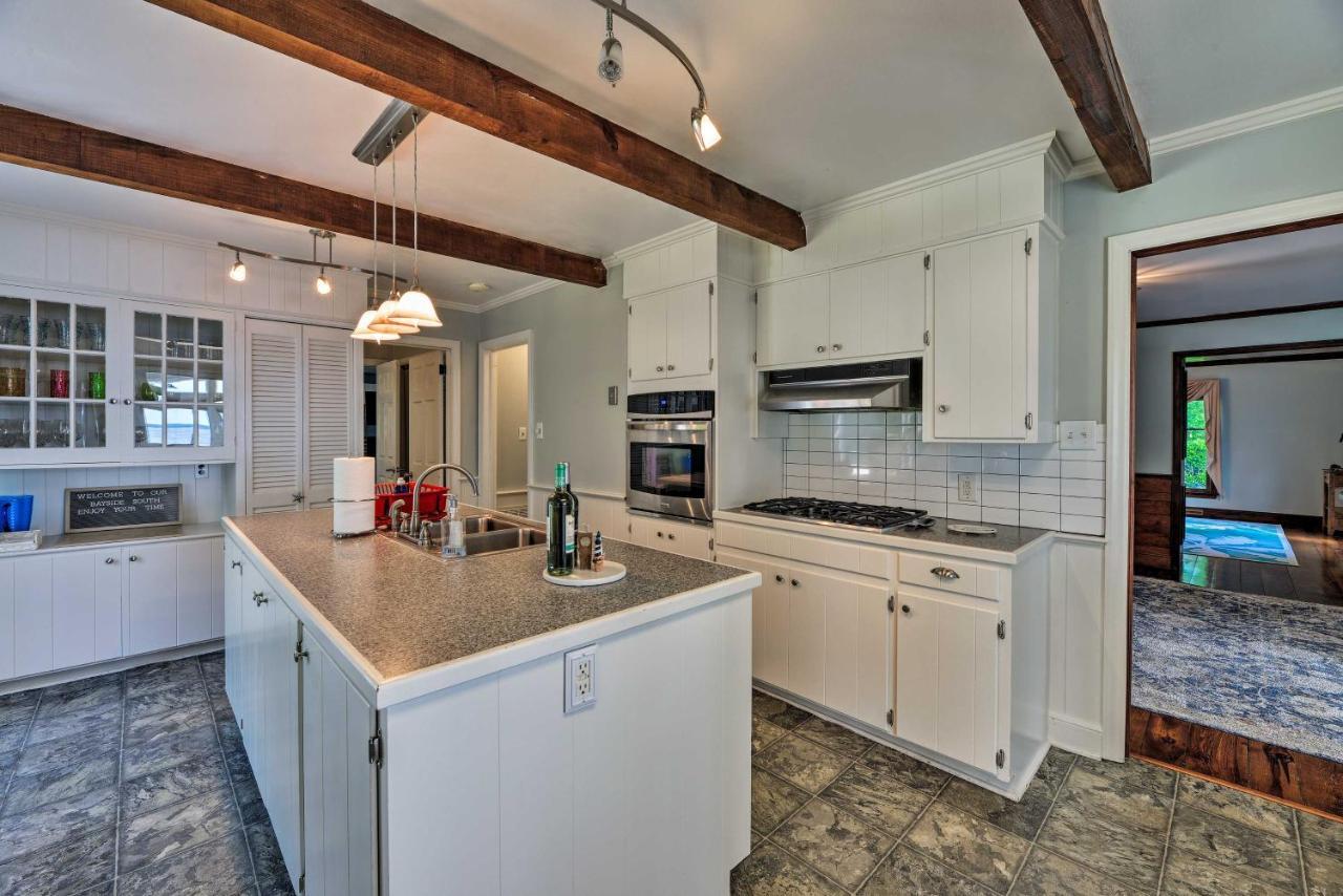 Bayfront Blounts Creek Home Private Beach And Dock! Whichard Beach Exteriör bild