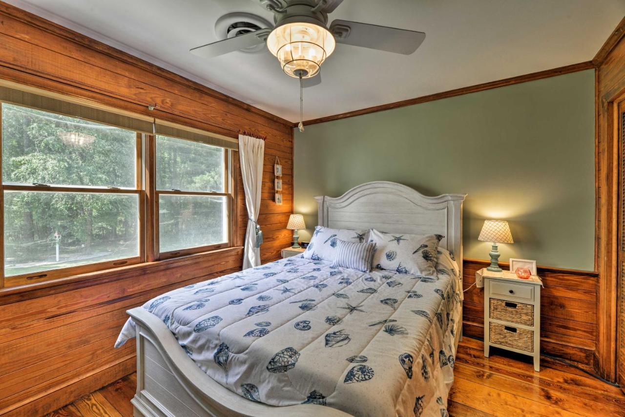 Bayfront Blounts Creek Home Private Beach And Dock! Whichard Beach Exteriör bild